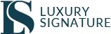 luxury signature logo