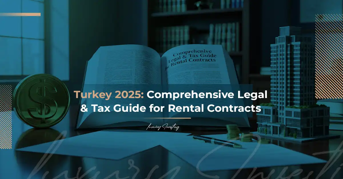 الدليل القانوني والضريبي الشامل لعقود الإيجار في تركيا (2025)
