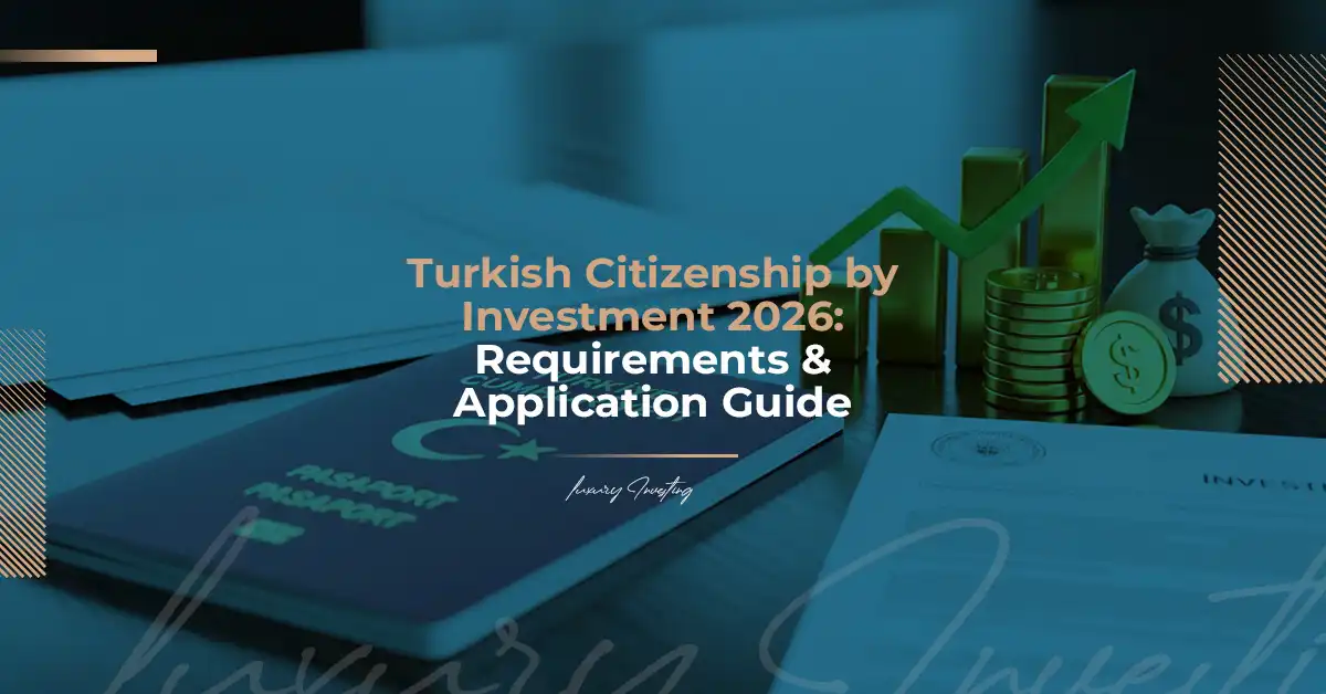 شهروندی ترکیه از طریق سرمایه‌گذاری ۲۰۲۶: الزامات و راهنمای درخواست