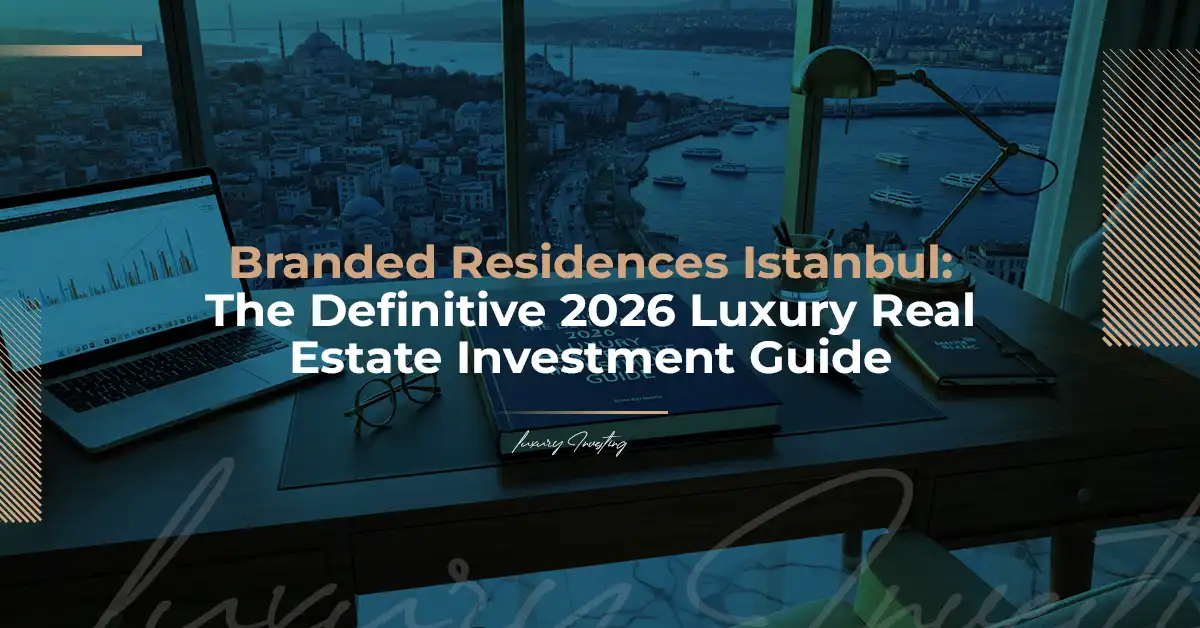 اقامتگاه‌های برنددار در استانبول: راهنمای سرمایه‌گذاری لوکس در سال ۲۰۲۶