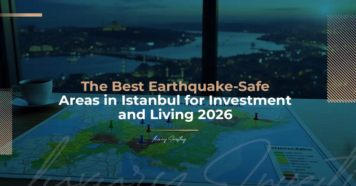 أفضل المناطق الآمنة من الزلازل في إسطنبول للاستثمار والسكن 2026
