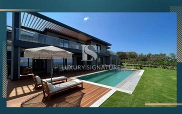 LS174: Apartments and mansions in the city of Bodrum with sea view 