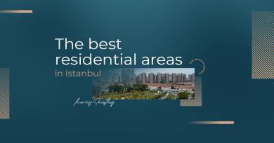 The best residential areas in Istanbul