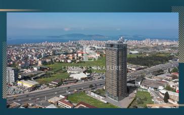 LS128: Investment tower with Islands view in Kartal 