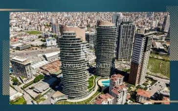 LS163: Towers with panoramic view of the sea and islands in Kartal