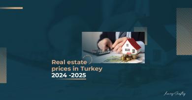 Real estate prices in Turkey 2024- 2025