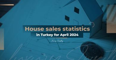 إحصائيات مبيعات المنازل في تركيا لشهر أبريل 2024
