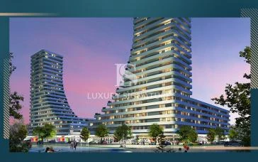 LS312: Modern towers in Bursa with Uludag view