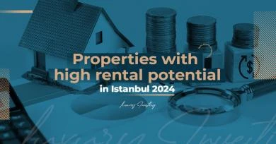 املاک با پتانسیل اجاره بالا در استانبول 2024
