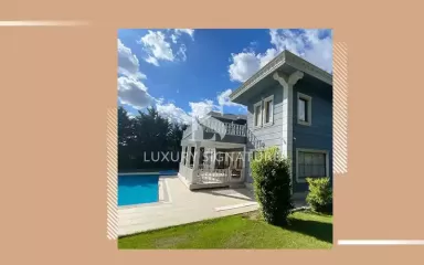 Luxury Villa for Sale with Spacious Areas in Buyukcekmece Istanbul