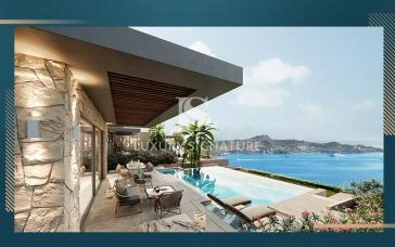 Special luxury project in Bodrum overlooking the sea