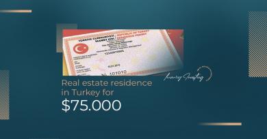  الإقامة العقارية في تركيا مقابل 75.000$ 