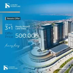 Exquisite 3+1 apartment, located in the prestigious Avenue Istanbul project