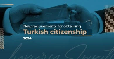 شرایط جدید برای اخذ تابعیت ترکیه در سال 2024