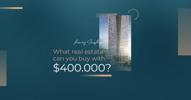 What real estate can you buy with $400.000?