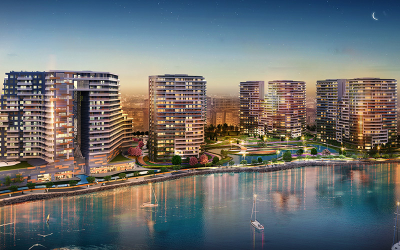Sea pearl project in Istanbul