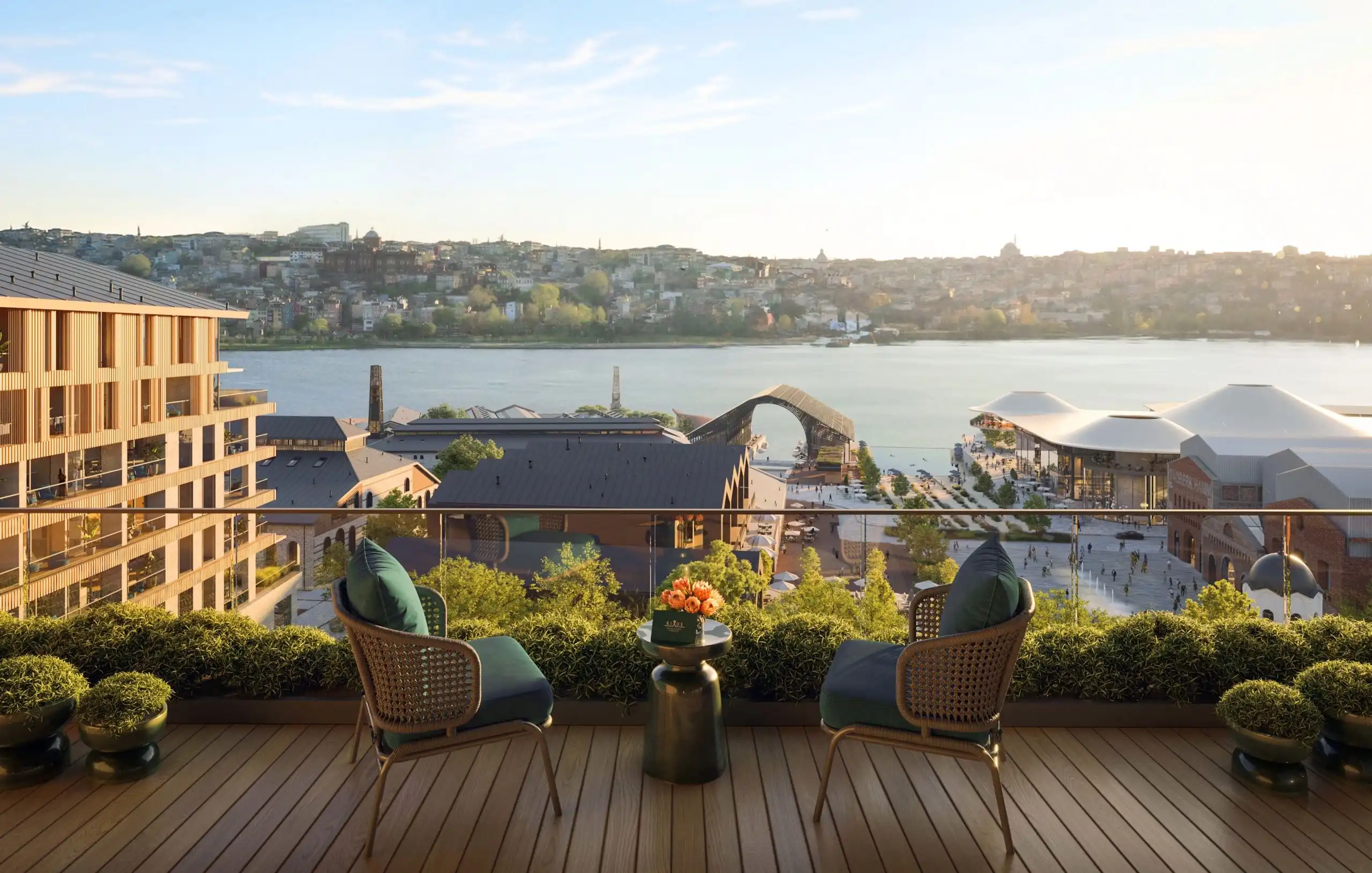 Luxury apartments Tersane Istanbul