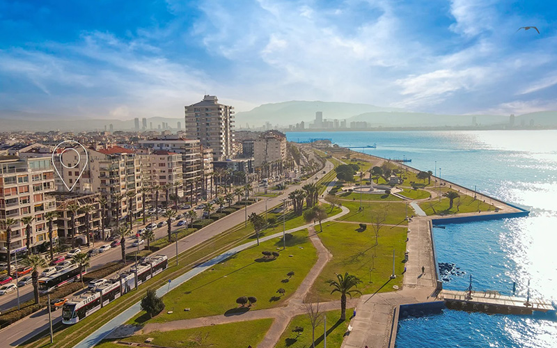 sea view apartment in izmir