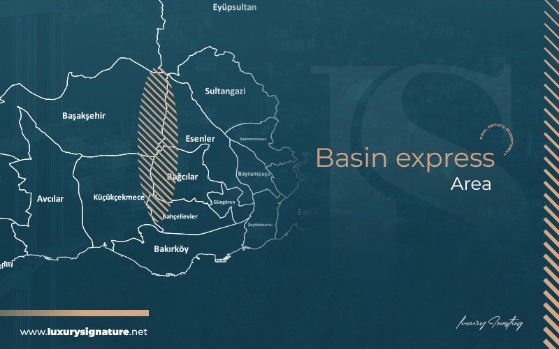 Basin Express istanbul district