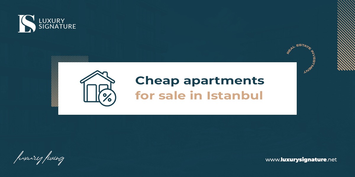 Cheap apartments for sale in Istanbul