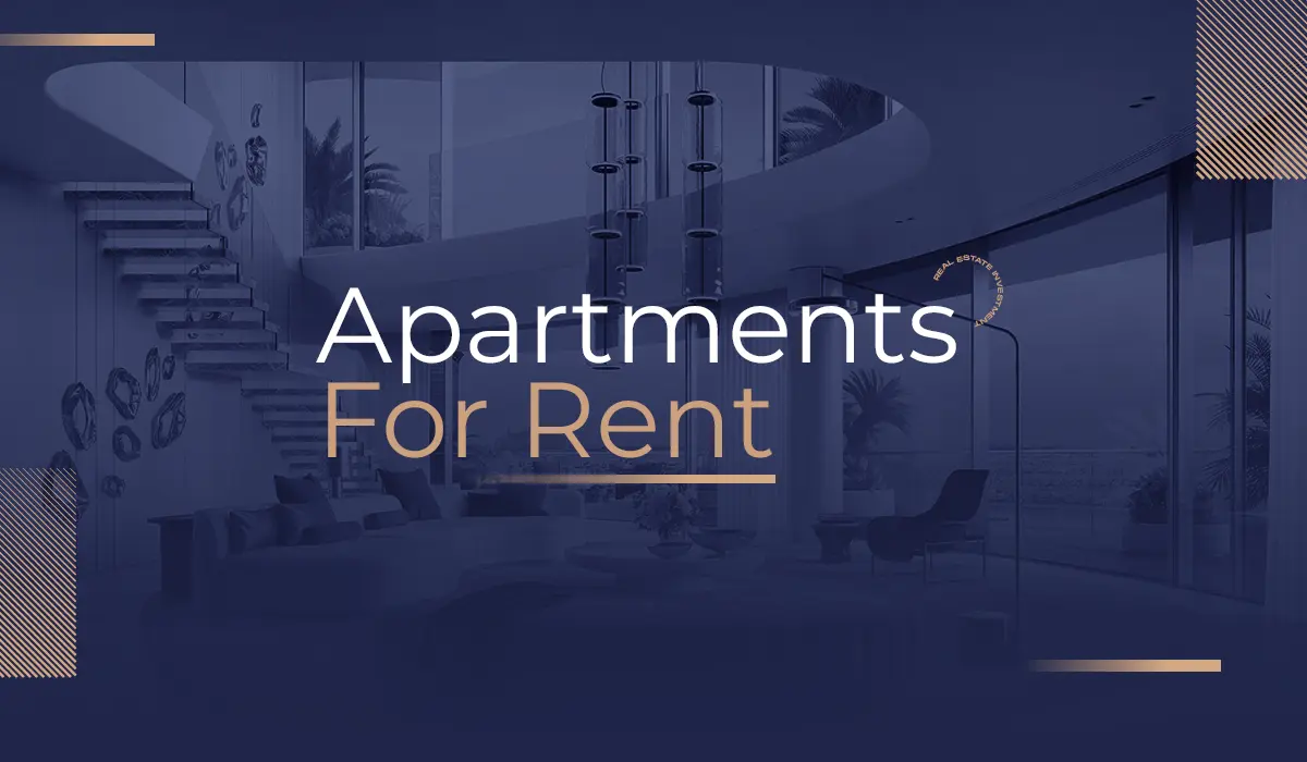 Luxury Apartments For rent in Dubai