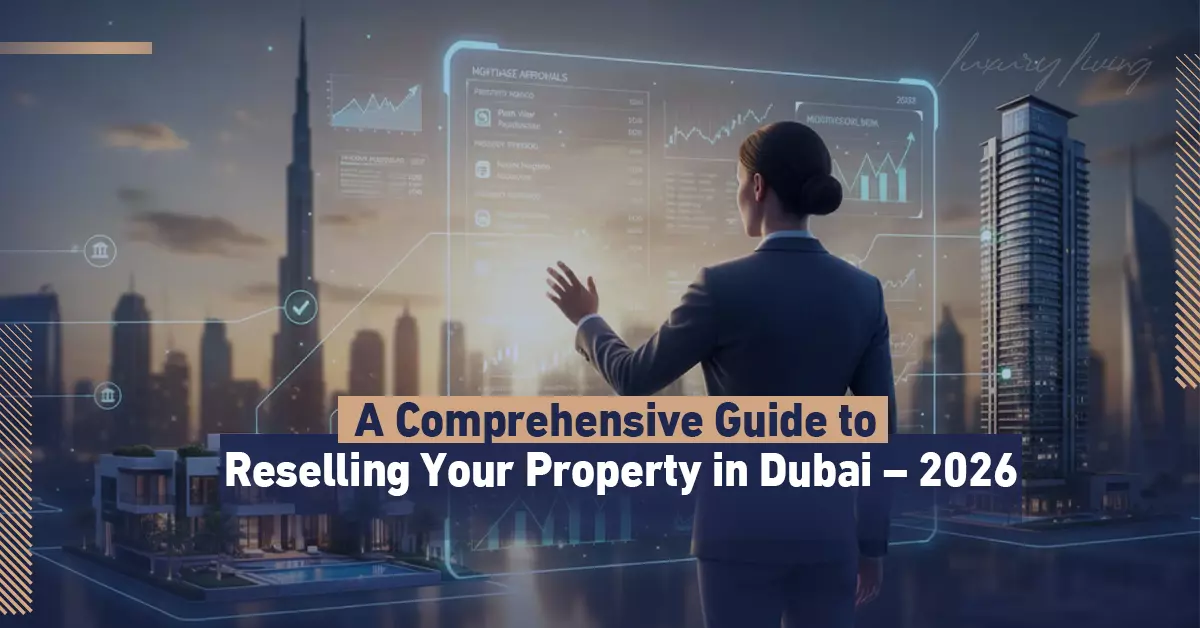 Руководство по перепродаже недвижимости в Дубае 2026 | Этапы, сборы и ценообразование