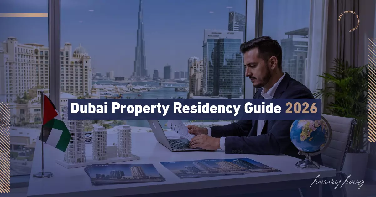 Dubai Property Residency Guide 2026: Minimum Investment, Golden Visa & Visa Requirements