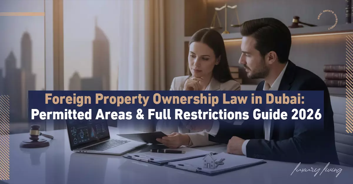 Foreign Property Ownership Law in Dubai: Permitted Areas & Full Restrictions Guide 2026