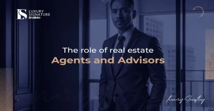 The role of real estate agents and advisors 