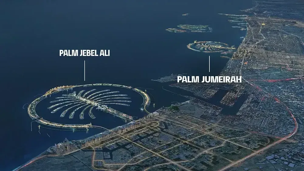 Comparison Between Palm Jumeirah and Palm Jebel Ali