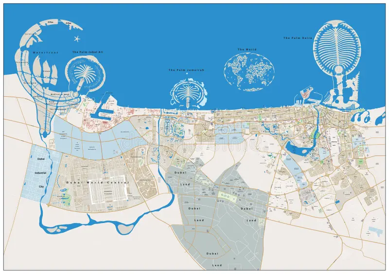 Dubai Districts